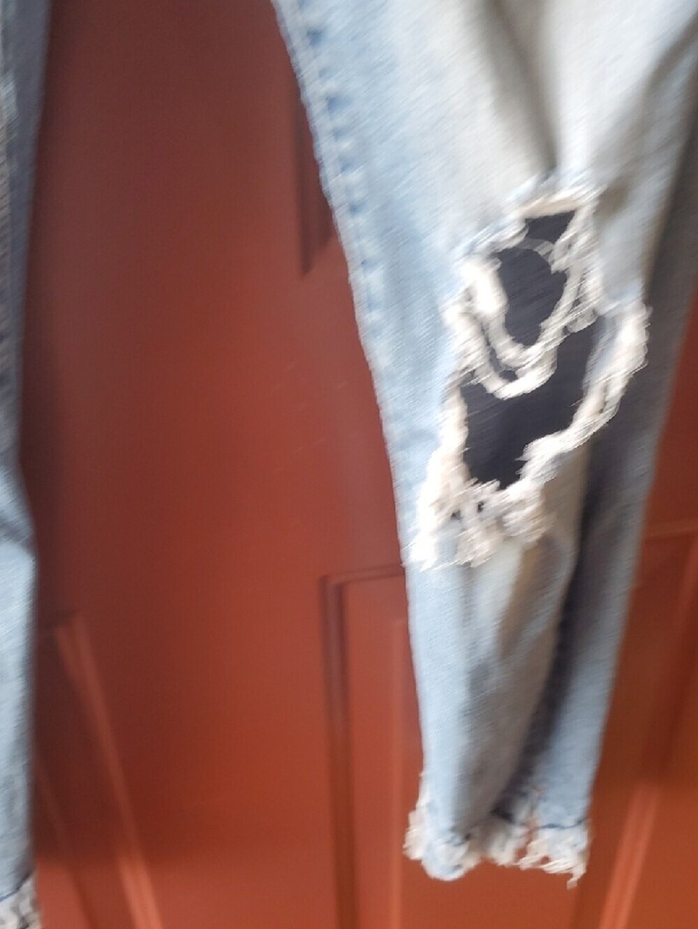 KanCan Light Blue Ripped Skinny Jeans 7/27 - Picture 5 of 11